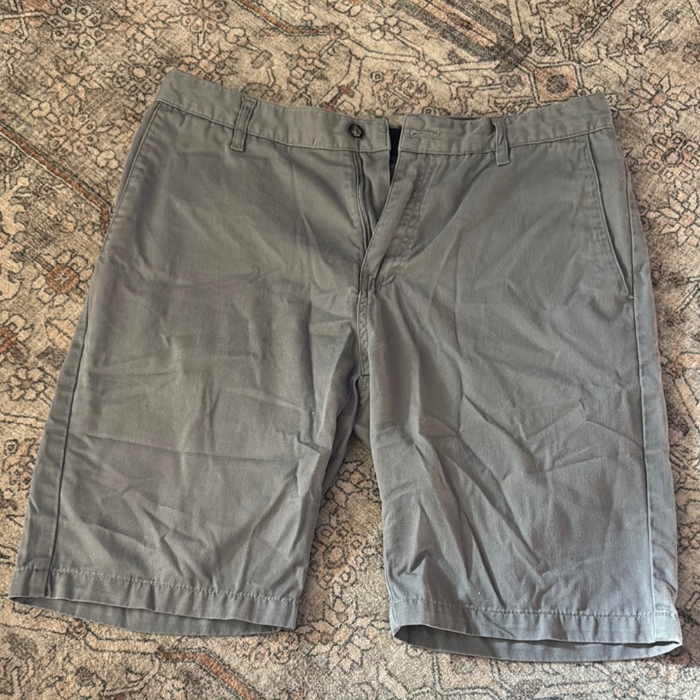 Men's Gray Casual Shorts